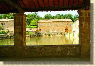 Vista di Bagno vignoni